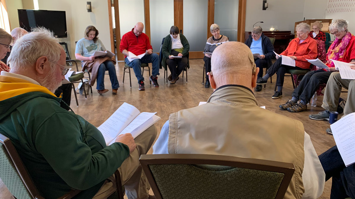 KMP collaborates with Cedar Community for an afternoon of Senior Theater