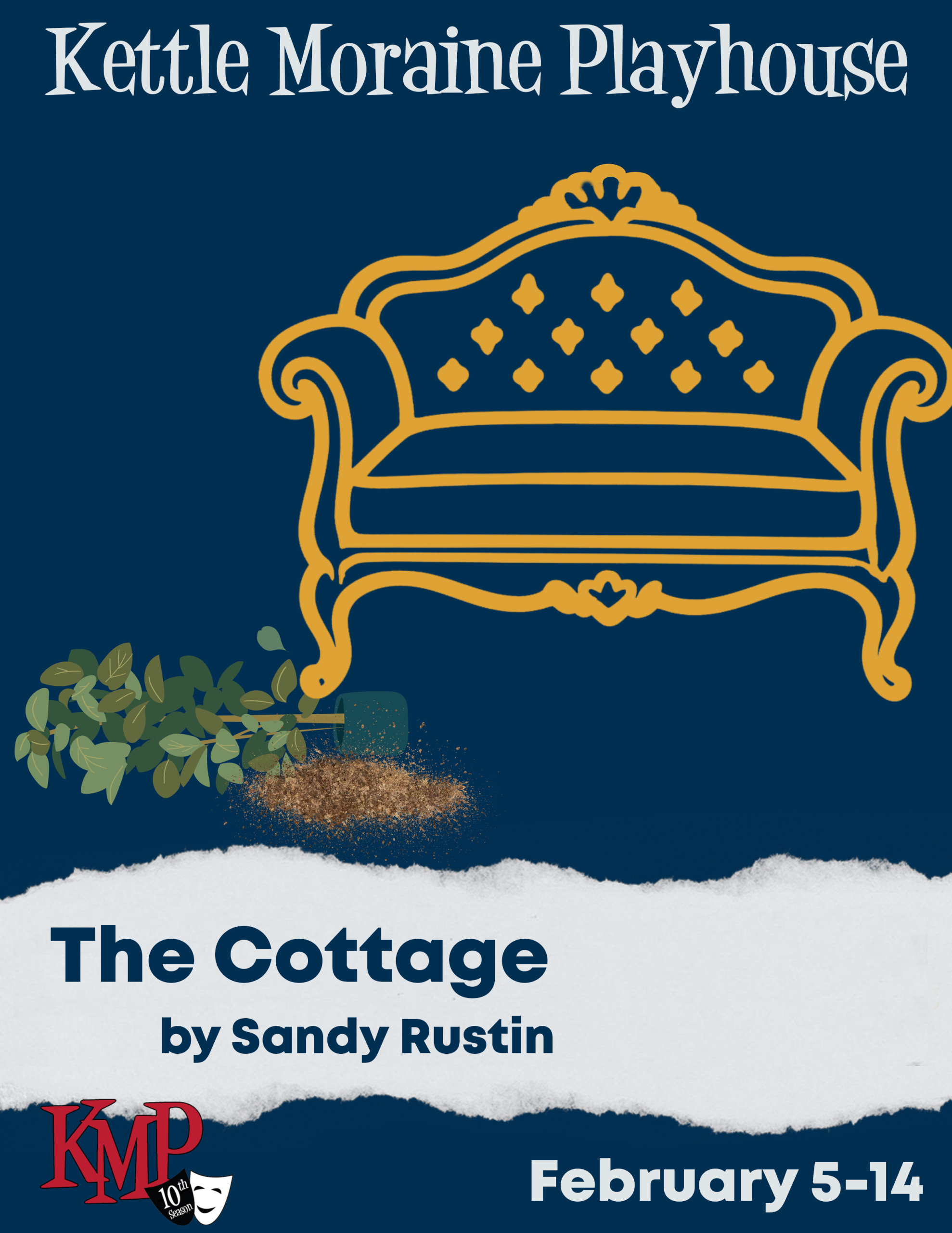Poster for The Cottage at Kettle Moraine Playhouse Poster for The Cottage at Kettle Moraine Playhouse